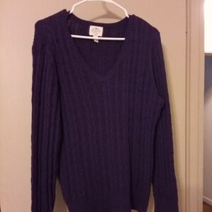 Purple sweater